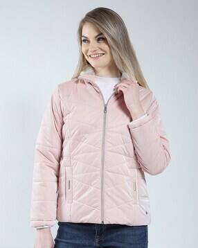Women Regular Fit Jacket with Full Sleeves