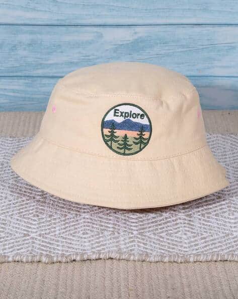 Buy Cream Caps Hats for Men by Dukiekooky Online