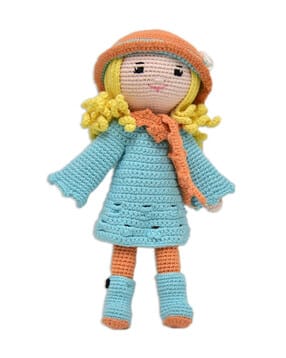 happy threads Grace Handmade Crochet Stuffed Doll-picture-19