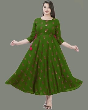 nyrika Women Embroidery Anarkali Kurta-picture-26