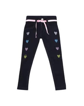 arshia fashions Girls Mid Rise Embellished Jeans-picture-22