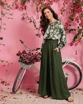 quiero Women Floral Print Jumpsuit with Insert Pocket-picture-15