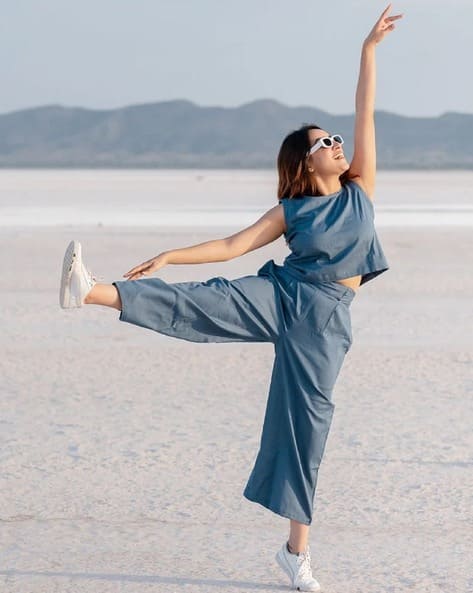 FABNEX Women Top & Pants Co-Ord Set