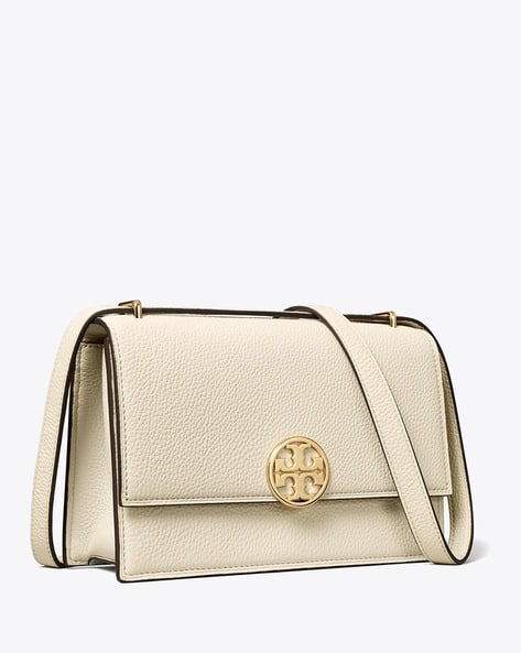 Buy Tory Burch Miller Medium Shoulder Bag Off White Color Women