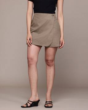leia Women Skorts with Elasticated Waist-picture-29