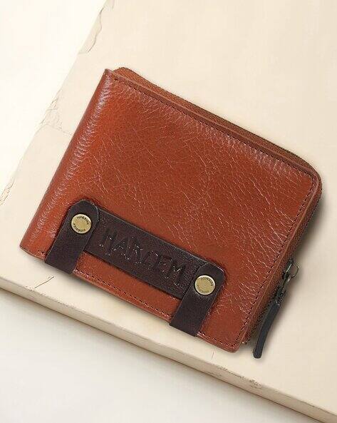 HIDESIGN Leather Bi Fold Wallet