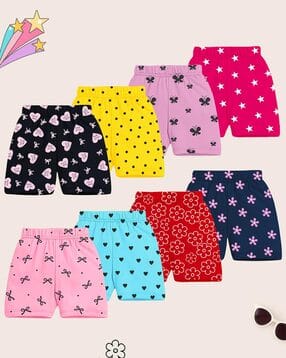 Girls Decorative Art Deco Shorts