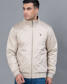 red tape Men Regular Fit Biker Jacket-picture-15