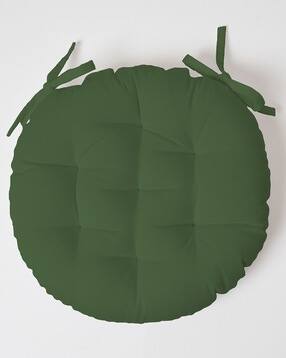 skanda fab Set of 6 Quilted Round Chair Cushions-picture-39