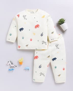 clt.s Girls Graphic Print Pants & Top Set-picture-24