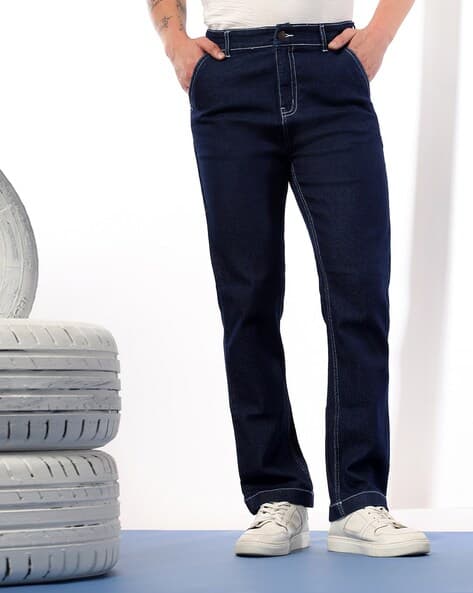 KOTTY Men Relaxed Fit Low-Rise Jeans