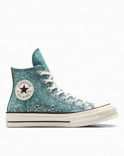 CONVERSE Unisex Chuck 70 Glitter High-Top Synthetic Sneakers Offers & Cashback