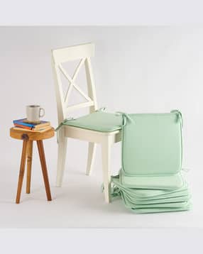 skanda fab Set of 8 Square Foam Chair Pads-picture-28