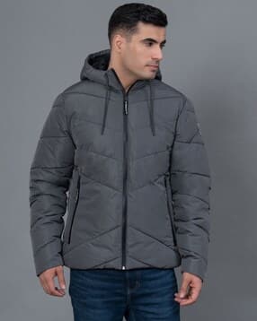 red tape Men Regular Fit Puffer Jacket-picture-23
