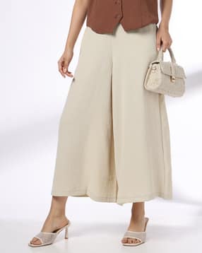 fig Women High-Rise Relaxed Fit Palazzos-picture-38