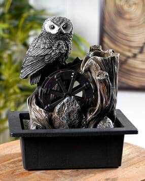 The Artment Owlspring Tabletop Indoor Fountain 
