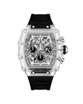 kenneth scott K25103-ZSBI Men Analogue Watch with Silicon Straps-picture-11