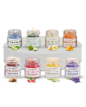 Set of 8 Aromahpure Scented Candles -picture-30