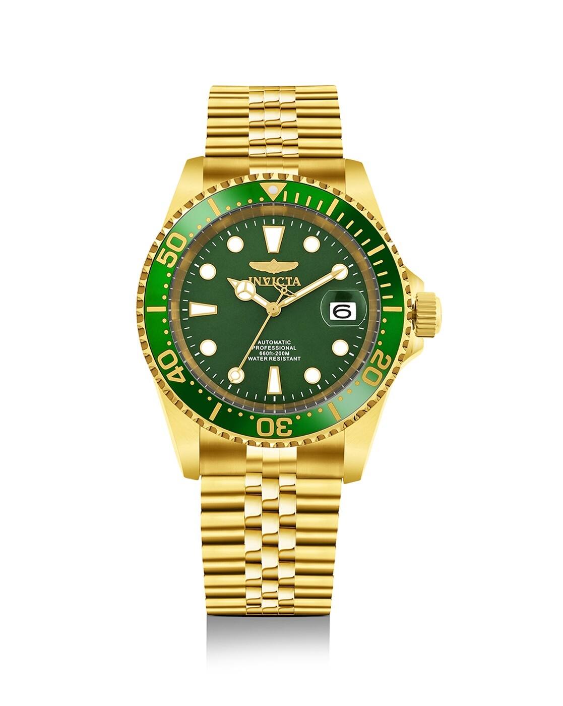 Buy Invicta Men Analogue Bracelet Style Watch - 30095 | Gold-toned