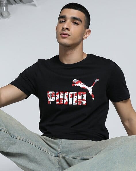 Mens Logo Graphic Slim Fit T-Shirt