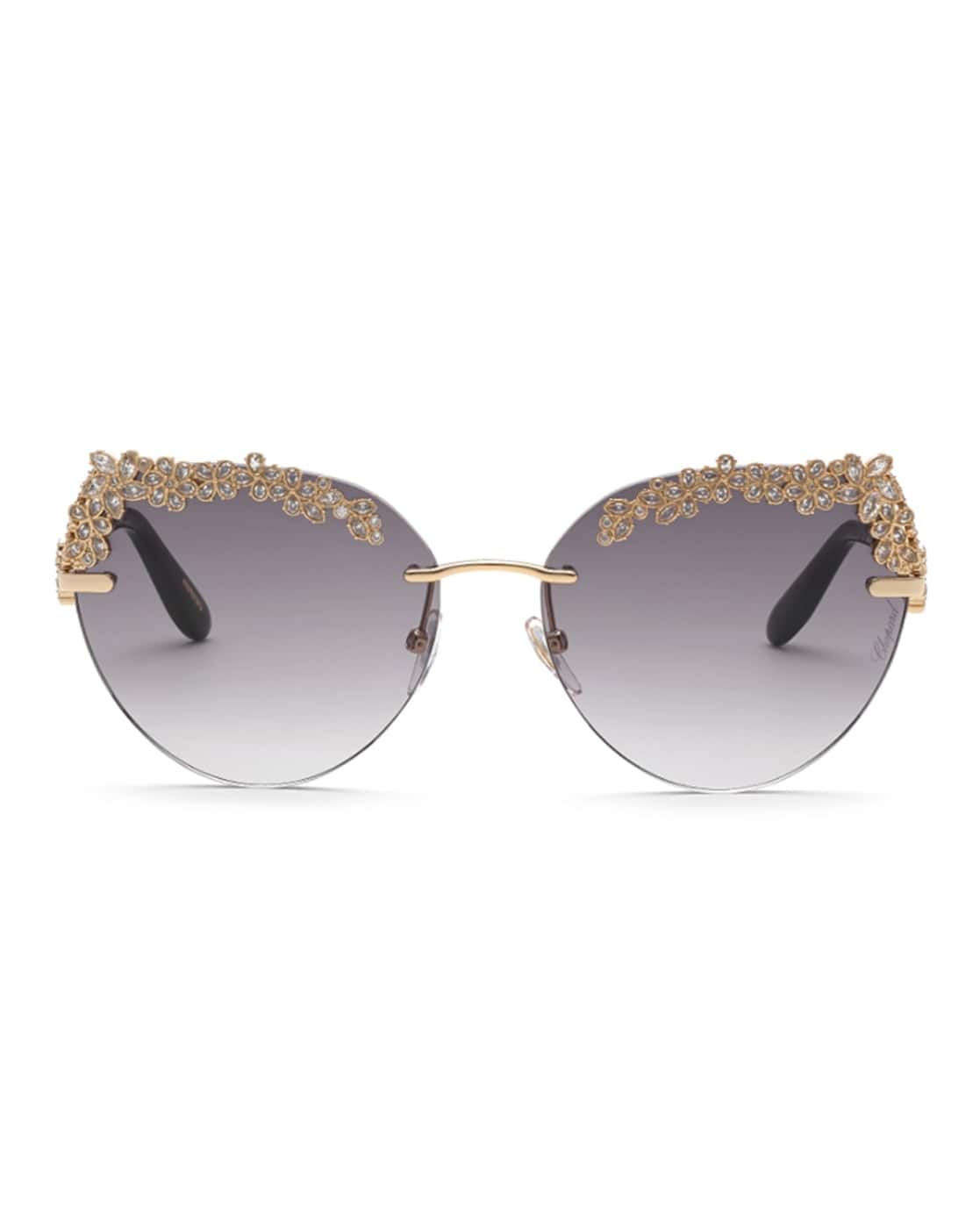 Buy Chopard Women UV Protected Gradient Lens Cat-Eye  display picture 3