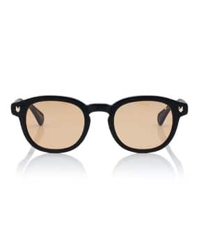 shisen fox Unisex Kitsune Havana Round Sunglasses-SG173-picture-43
