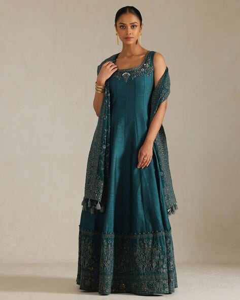 Flare Dress Soch Online Gowns Collection Soch Gowns Women Printed