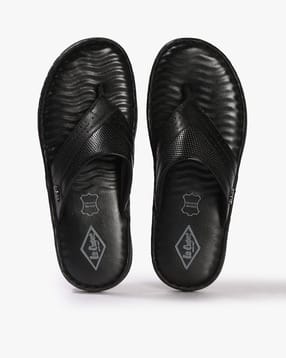 lee cooper Men Perforated Thong-Strap Sandals-picture-30