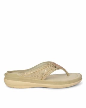 bata Women Embellished Flip-Flops with Synthetic Upper-picture-15