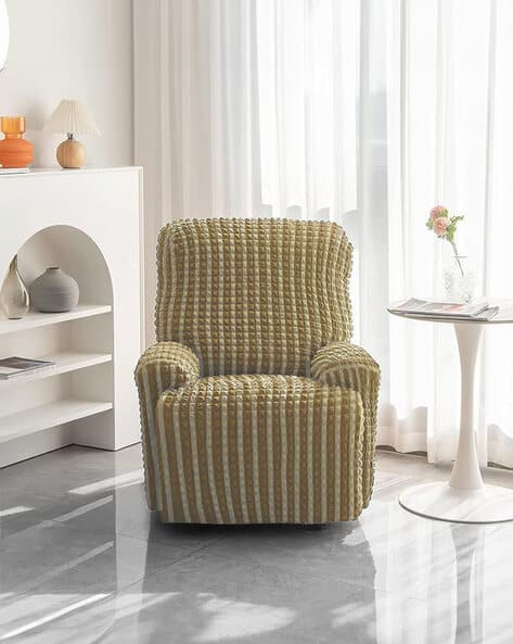 Cortina Eyelet Curtain Stretchable Bubble Recliner Cover