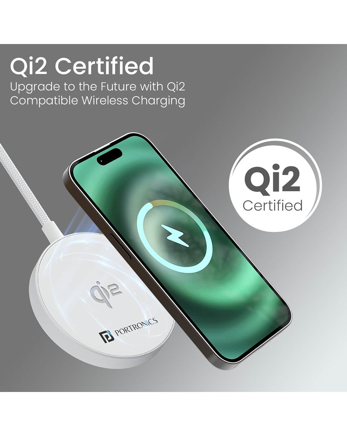 Buy Portronics Water-Resistant Charger-POR-2134 White Color Tech