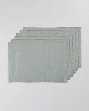 Pack of 6 Printed Rectangular Placemats-image-16