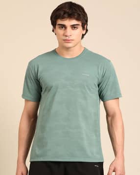 Men Round Neck Lounge T-Shirt-image-2