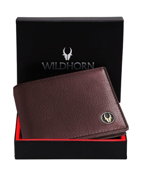 WILDHORN Men Bi-Folds Wallet