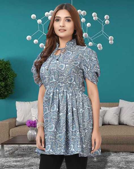Revangi Women Paisley Print Tunic