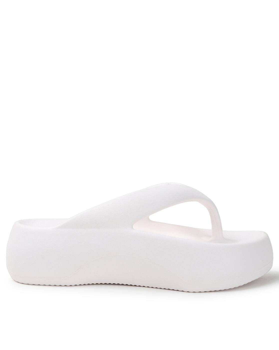 Buy Off-White Flip Flop Slippers for Women by CARLTON LONDON