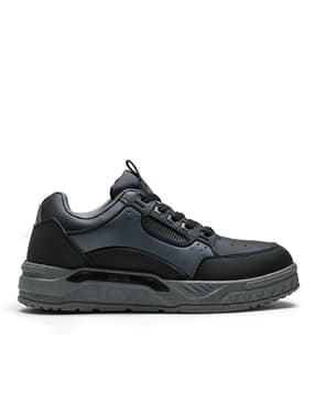 asian Men Lace-Up Sneakers with Synthetic Upper-picture-14