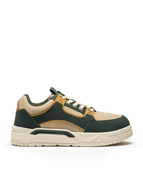 asian Men Flat Mid-Tops Lace-Up Sneakers-picture-17