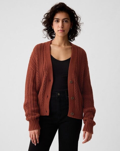 Buy red Sweaters Cardigans for Women by GAP Online