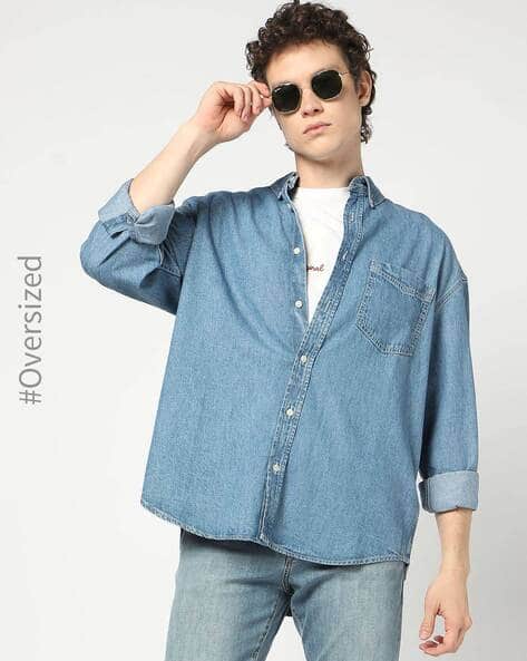 Buy Medium Blue Shirts for Men by GAP Online