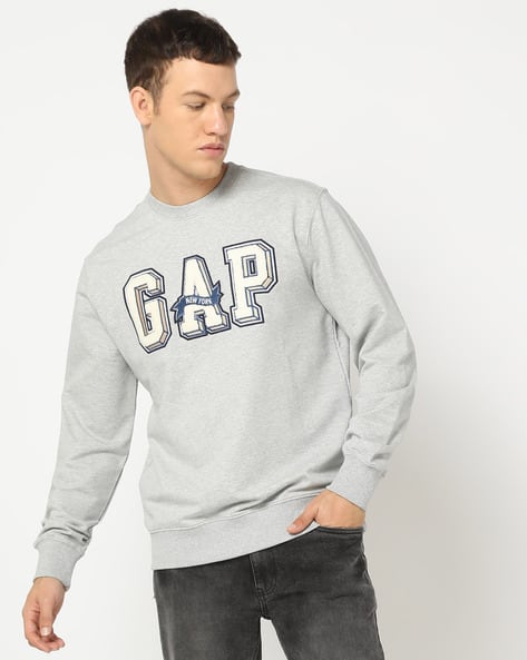 Buy Grey Sweatshirt Hoodies for Men by GAP Online