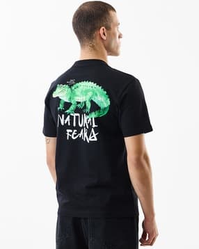snitch Men Printed Regular Fit Crew-Neck T-Shirt-picture-40