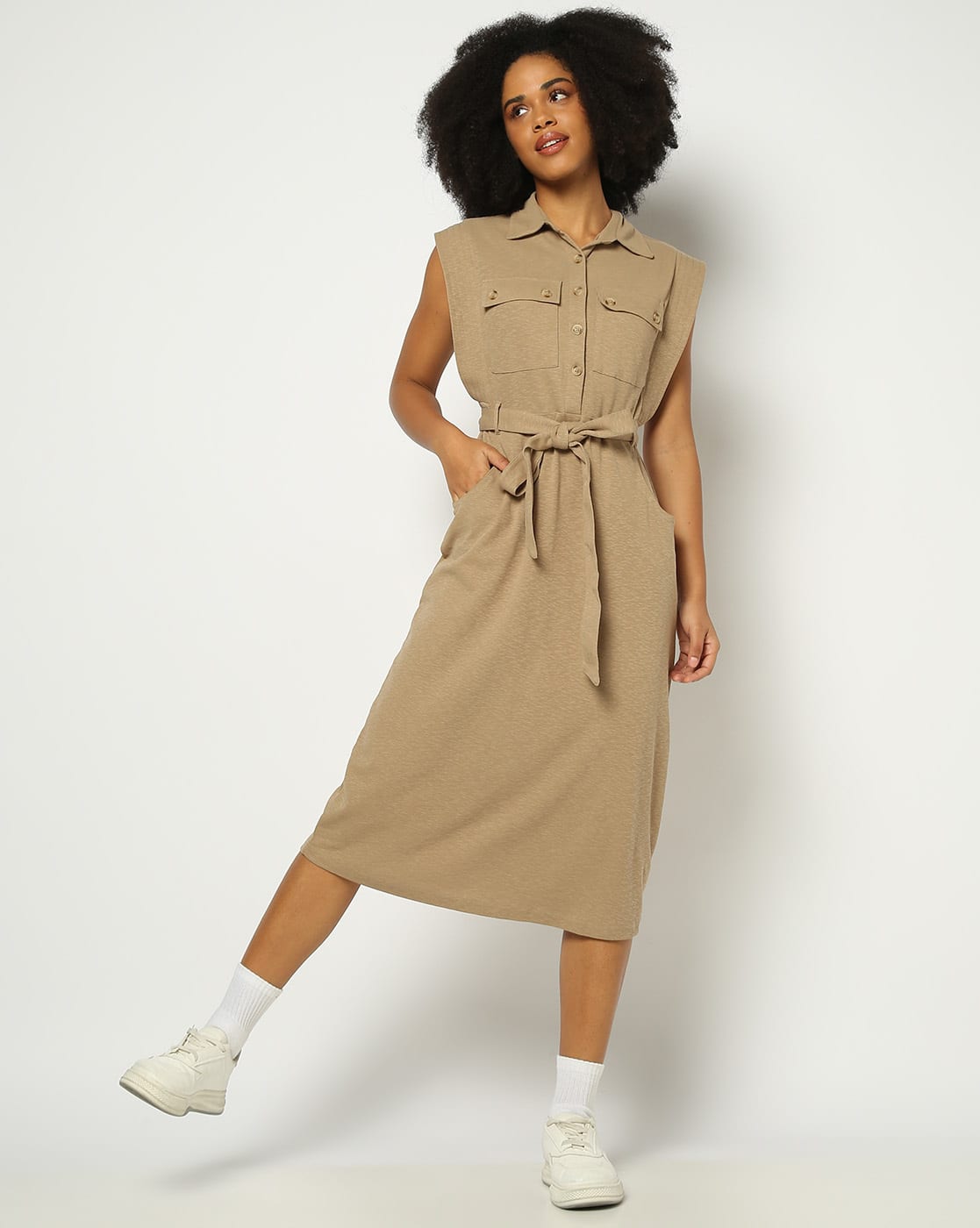 Buy Khaki Dresses for Women by GAP Online | Ajio.com
