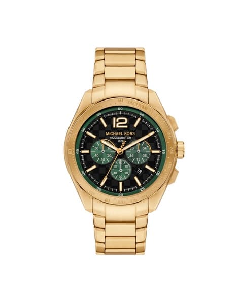 Water-Resistant Chronograph Watch-MK9177 - Main Image