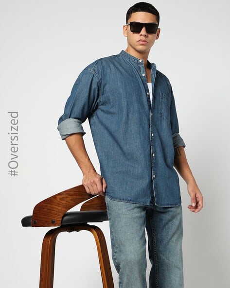 Buy Indigo Blue Shirts for Men by GAP Online