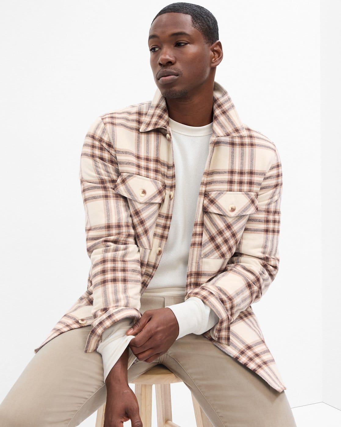 Buy Brown Shirts for Men by GAP Online | Ajio.com