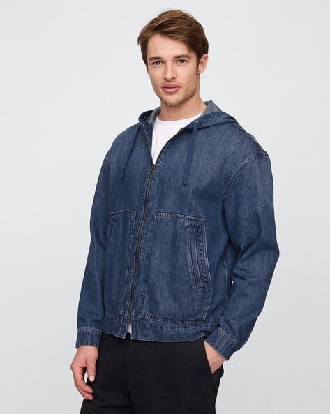 Buy Blue Jackets & Coats for Men by GAP Online | Ajio.com