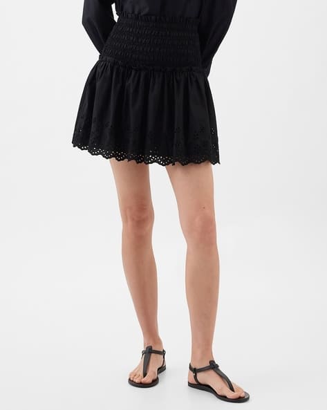 Buy Black Skirts for Women by GAP Online