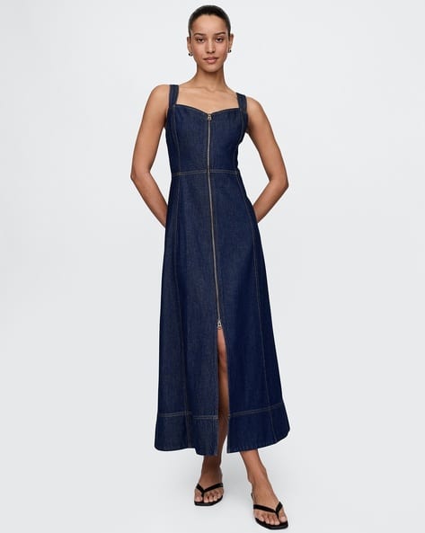 Buy Blue Dresses for Women by GAP Online | Ajio.com