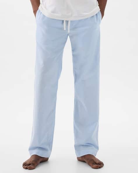 Solid Lounge Wear Pants with Drawstring waist